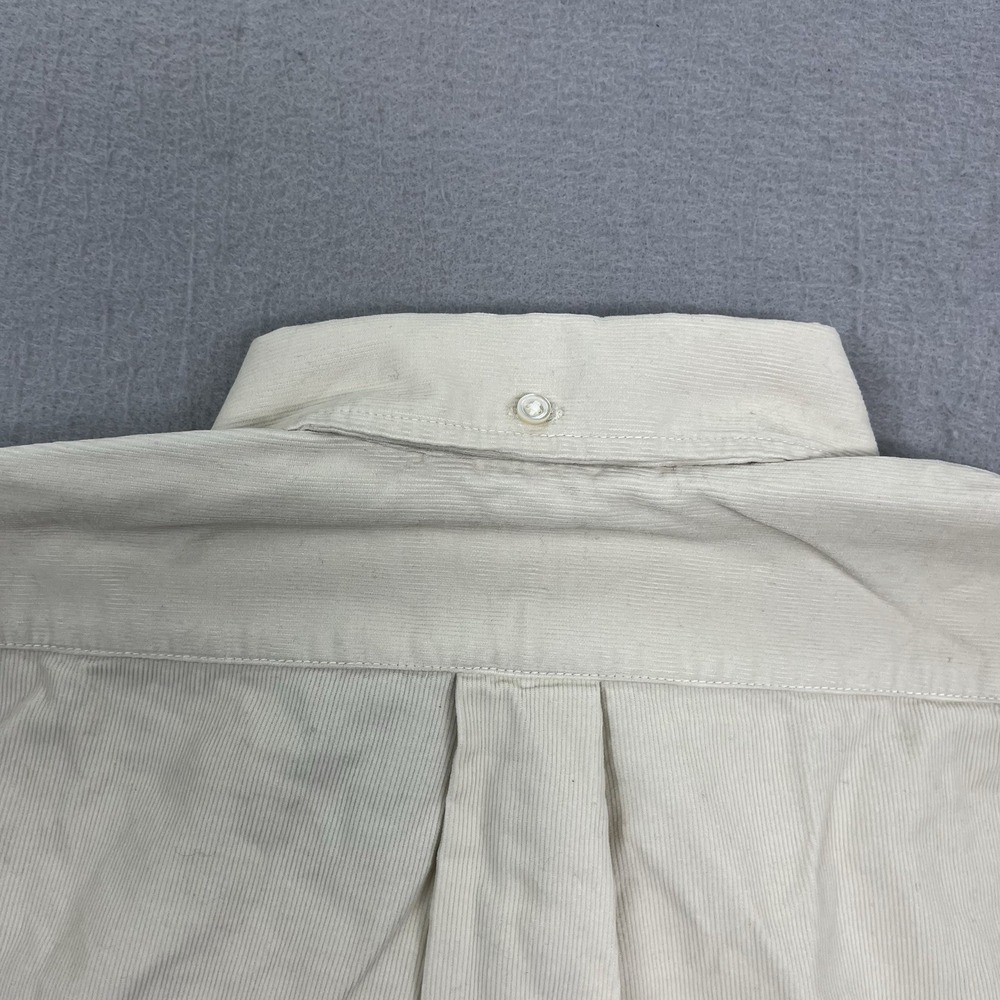 Buck Mason Shirt Mens Small Pumice Pinwale Corduroy One Pocket Shirt - Picture 7 of 15